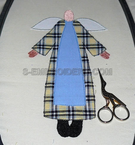 Cut away fabric