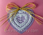 Valentine  Heart Battenberg lace embroidery design