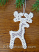 Battenberg Lace Christmas Deer Embroidery design
