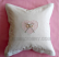 Ring bearer pillow with Freestanding lace heart decoration