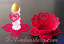 Free standing lace machine embroidery bowl and doilies set