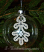 Christmas tree Battenburg lace ornament embroidery design