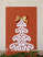 Battenburg free standing lace Christmas tree ornament