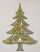 Christmas tree applique machine embroidery design