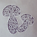 Mushrooms cutwork lace machine embroidery design - detailed image 
