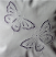 Butterfly cutwork lace embroidery