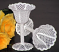 Freestanding lace wedding goblet