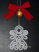 Christmas tree angel ornament in Battenberg freestanding lace