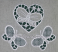 Cutwork machine embroidery #2 - heart and butterflies