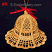 Freestanding Lace 3D Christmas bell #5
