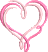 Valentine Machine embroidery heart