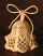 3D freestanding lace bell - 10252