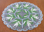 Lilly of the valley freestanding lace doily