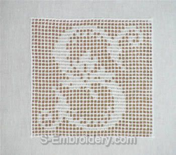 10372 Crochet monogram alphabet embroidery set