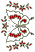 10263 Lace butterfly cutwork lace embroidery decorations
