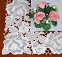 10416 Rose free standing lace border