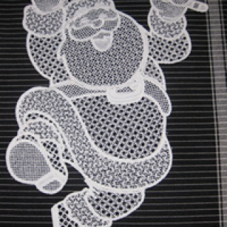 Santa Claus Christmas window ornament