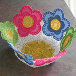 Customer project - freestanding lace bowl