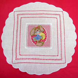 Easter bunny freestanding lace